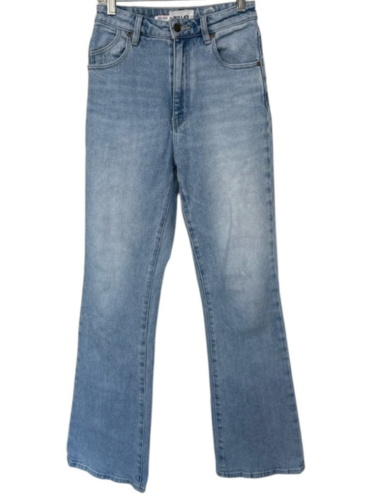 Rolla's Size 26 Light Wash Organic Cotton High Waist Flare Jeans Light Wash / 26