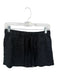 Venroy Size Est S Black Linen Drawstring Mini Skirt Black / Est S