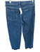 Denim Forum Size 27 Dark Wash Cotton High Waist Straight Leg Jeans Dark Wash / 27