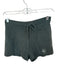 Alo Size Est XS/S Dark Green Cashmere High Waist Drawstring Waffle Shorts Dark Green / Est XS/S