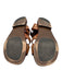 Celine Shoe Size 40 Cognac Brown Leather Studded Gladiator Ankle Buckle Sandals Cognac Brown / 40