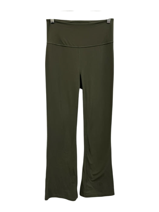 Lululemon Size 8 Olive Green Nylon Blend Elastic Waistband High Waist Leggings Olive Green / 8