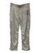 Lululemon Size 8 Gray White Nylon Blend Elastic & Drawstring Waist lined Pants Gray White / 8
