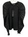 Veronica Beard Jeans Size S Black Cotton Blend Shirred Ruched Long Sleeve Top Black / S