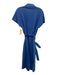 COS Size S Blue Cotton Short Sleeve Button Up & Collar Dress Blue / S