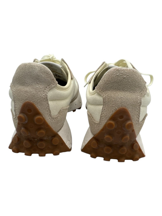 New Balance Shoe Size 9 White & Beige Synthetic Lace Up flecked Low Top Sneakers White & Beige / 9