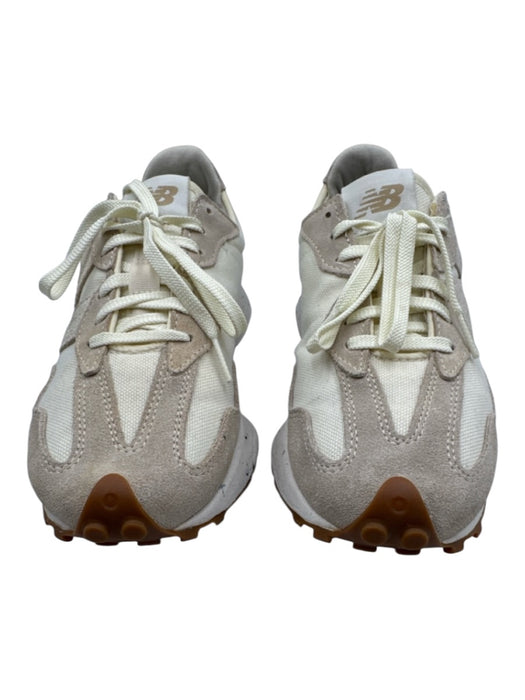 New Balance Shoe Size 9 White & Beige Synthetic Lace Up flecked Low Top Sneakers White & Beige / 9