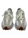 New Balance Shoe Size 9 White & Beige Synthetic Lace Up flecked Low Top Sneakers White & Beige / 9