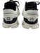 On Cloud Shoe Size 9 White, Black, Silver Synthetic Mesh Lace Up Sneakers White, Black, Silver / 9