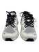 On Cloud Shoe Size 9 White, Black, Silver Synthetic Mesh Lace Up Sneakers White, Black, Silver / 9