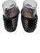 Steve Madden Shoe Size 9 Black synthetic & textile Rhinestone Fishnet Flats Black / 9