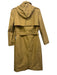 J. Crew Size 4 Tan Cotton tortoise button Double Breast Detachable Hood Coat Tan / 4