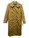 J. Crew Size 4 Tan Cotton tortoise button Double Breast Detachable Hood Coat Tan / 4