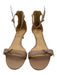 Alexandre Birman Shoe Size 40 Purple Leather Round Toe Back Zip Sandals Purple / 40
