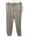 Vuori Size M Beige Recycled Polyester Elastic Waist Drawstring Heathered Pants Beige / M