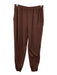 Vuori Size S Brown Polyester & Elastane Elastic Drawstring Waist Heathered Pants Brown / S