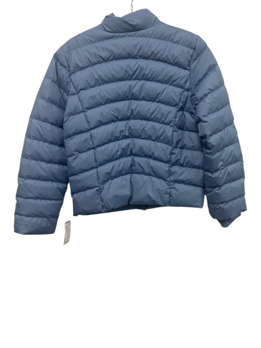 Athleta Girl Size XS Slate Blue Polyester Long Sleeve Zip Up Quilted Jacket Slate Blue / XS