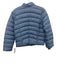 Athleta Girl Size XS Slate Blue Polyester Long Sleeve Zip Up Quilted Jacket Slate Blue / XS