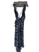 BB Dakota Size 0 Navy & white Polyester Spaghetti Strap Botanical Ruffles Dress Navy & white / 0