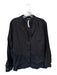 Miou Muse Size S Black Linen Long Sleeve 3 button Front Pocket Jacket Black / S