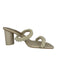 Dolce Vita Shoe Size 8 Ivory Leather Faux Pearls Block Heel Square Toe Sandals Ivory / 8
