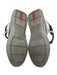 Prada Shoe Size 10.5 Navy & Gray Synthetic High Top Men's Shoes Navy & Gray / 10.5