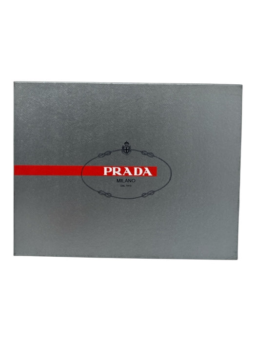 Prada Shoe Size 10.5 Navy & Gray Synthetic High Top Men's Shoes Navy & Gray / 10.5