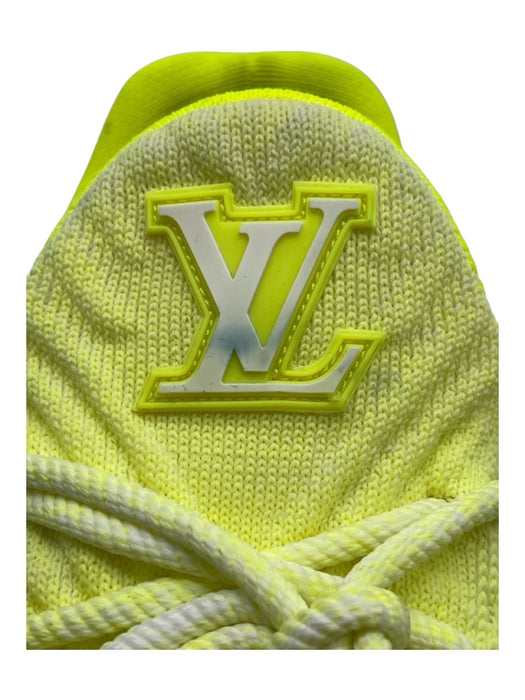 Louis Vuitton Shoe Size 11 AS IS White & Green Synthetic Low Top Men's Shoes White & Green / 11