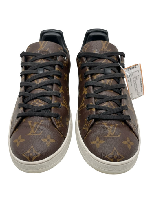 Louis Vuitton Shoe Size 11 AS IS Brown & White Synthetic Low Top Men's Shoes Brown & White / 11