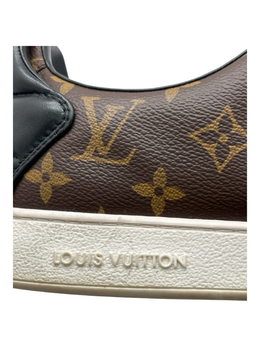 Louis Vuitton Shoe Size 11 AS IS Brown & White Synthetic Low Top Men's Shoes Brown & White / 11