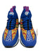 Versace Shoe Size 45 AS IS Blue & Multi Synthetic Men's Shoes Blue & Multi / 45