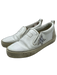 Golden Goose Shoe Size 37 White Leather Round Toe Silver Glitter Star Sneakers White / 37