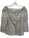 Trina Turk Size 4 Tan & Gold Polyester Blend Buttons Metallic Jacket Tan & Gold / 4