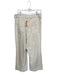 Pilcro Size 31 Cream Cotton High Waist Textured Wide Leg Pants Cream / 31