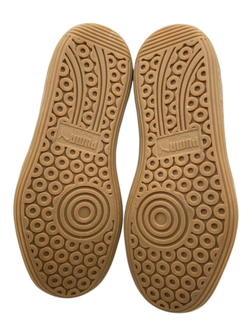 Puma Shoe Size 6 Blue & White Suede Low Top T Toe Lace Up Athletic Sneakers Blue & White / 6