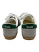 Gola Shoe Size 6 White & Green Canvas Low Top Gum Sole Lace Up Sneakers White & Green / 6