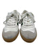 Gola Shoe Size 6 White & Green Canvas Low Top Gum Sole Lace Up Sneakers White & Green / 6