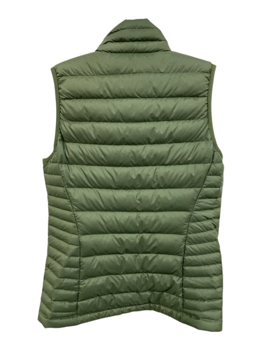Patagonia Size XS Camo Green Polyester Zip Up Puffer Collar Vest Camo Green / XS
