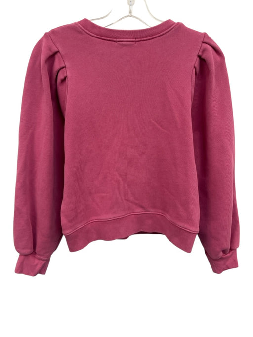 Rails Size XS Rose Pink Cotton Long Sleeve Half Button Sweatshirt Rose Pink / XS