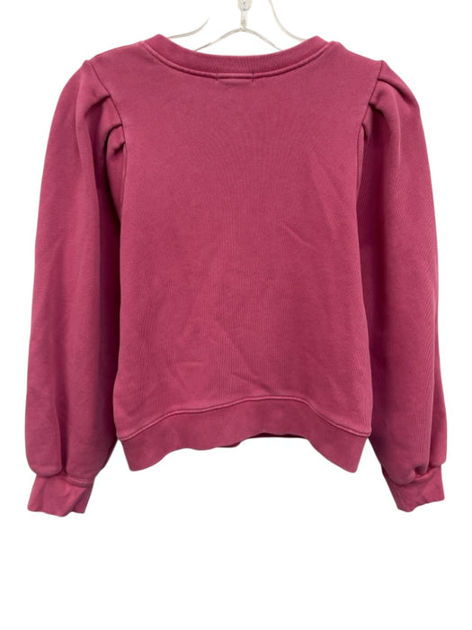 Rails Size XS Rose Pink Cotton Long Sleeve Half Button Sweatshirt Rose Pink / XS