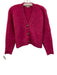 Madewell Size XXS Pink Acrylic Blend Button Front Long Sleeve Sweater Pink / XXS