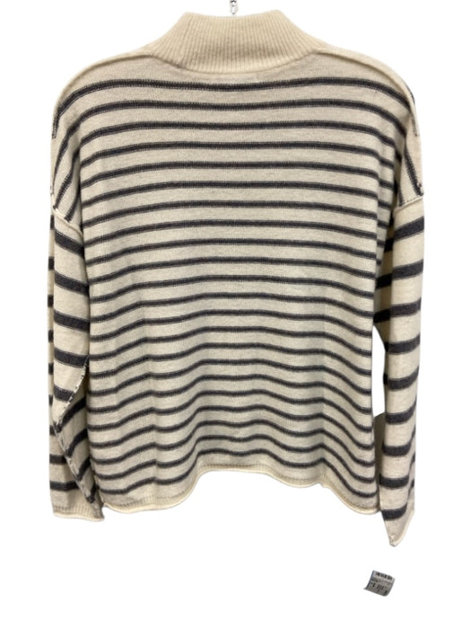 Naadam Size S Purple Cashmere Long Sleeve Solid Sweater Purple / S