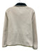 Cotopaxi Ivory & Multi Polyester Zip Front Color Block Pockets Mock Neck Jacket Ivory & Multi