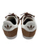 Adidas Shoe Size 4 Brown & White Synthetic Lace Up Shoes Brown & White / 4