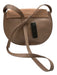 Cuyana Blush Pink Leather goldtone hardware Suede Detail Crossbody Bag Blush Pink