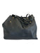 Annabel Ingall Black Leather Pebbled Tote Bag Black