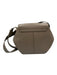 Cuyana Taupe Leather Magnetic Snap Crossbody Bag Taupe