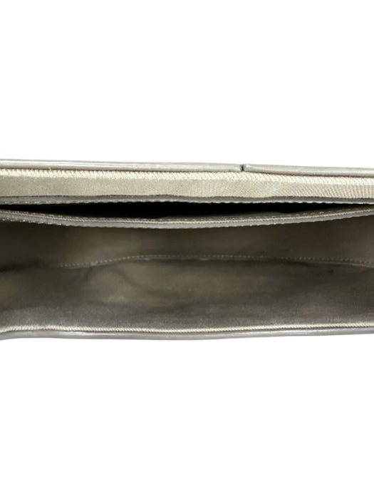 Cuyana Taupe Leather Magnetic Snap Crossbody Bag Taupe