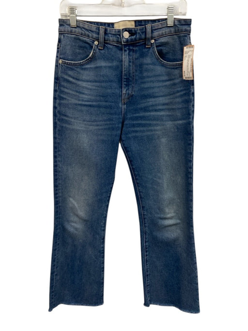 CQY Size Est L Medium Wash Missing Fabric Tag Denim High Rise Jeans Medium Wash / Est L