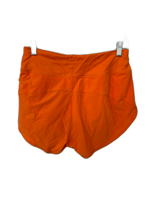 Outdoor Voices Size M Orange Recycled Polyester Blend Waist Band Athletic Shorts Orange / M
